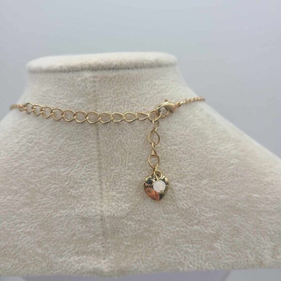 Betsey Johnson delicate Gold Tone Gummy Bear Necklace - Picture 5 of 8